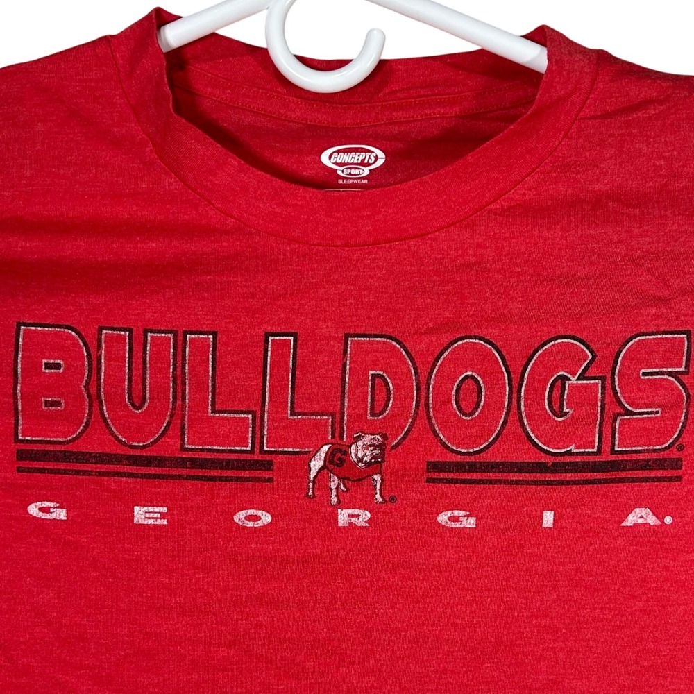 Georgia Bulldogs T-Shirt Concepts Sport Sleepwear Red‎ Mens Size
Medium NCAA